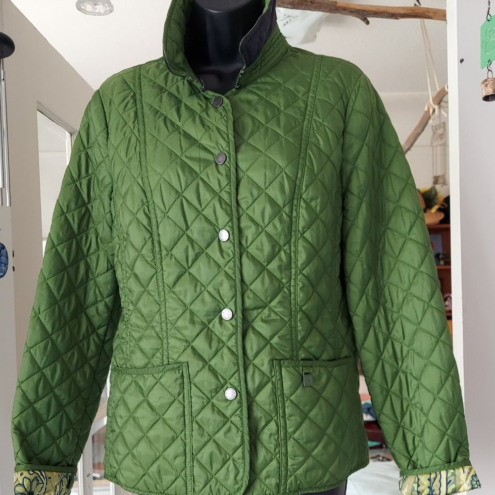 Fuchs Schmitt Green Quilted Jacket